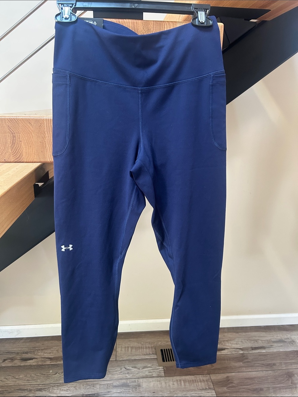 Under Armour Navy High-Waisted Performance Leggings